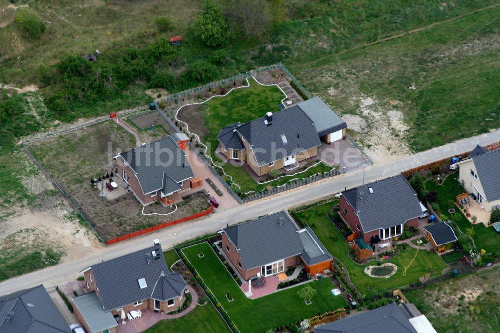 Luftbild Birkenstrein - Wohngebiet Birkenstein bei Dahlwitz-Hoppegarten