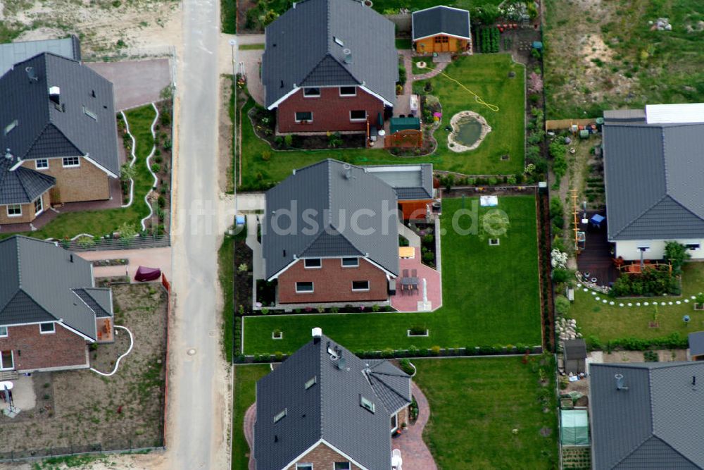 Luftbild Birkenstrein - Wohngebiet Birkenstein bei Dahlwitz-Hoppegarten