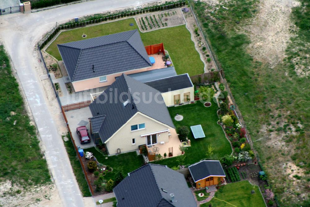 Luftaufnahme Birkenstrein - Wohngebiet Birkenstein bei Dahlwitz-Hoppegarten