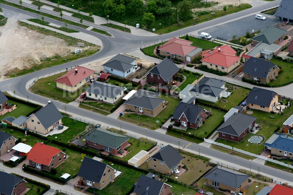 Luftbild Birkenstrein - Wohngebiet Birkenstein bei Dahlwitz-Hoppegarten