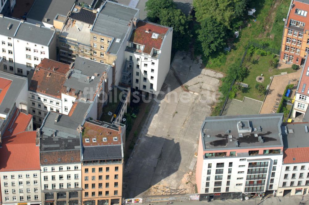 Luftbild Berlin - Wohngebiet an der Brunnenstrasse 194 in 10119 Berlin