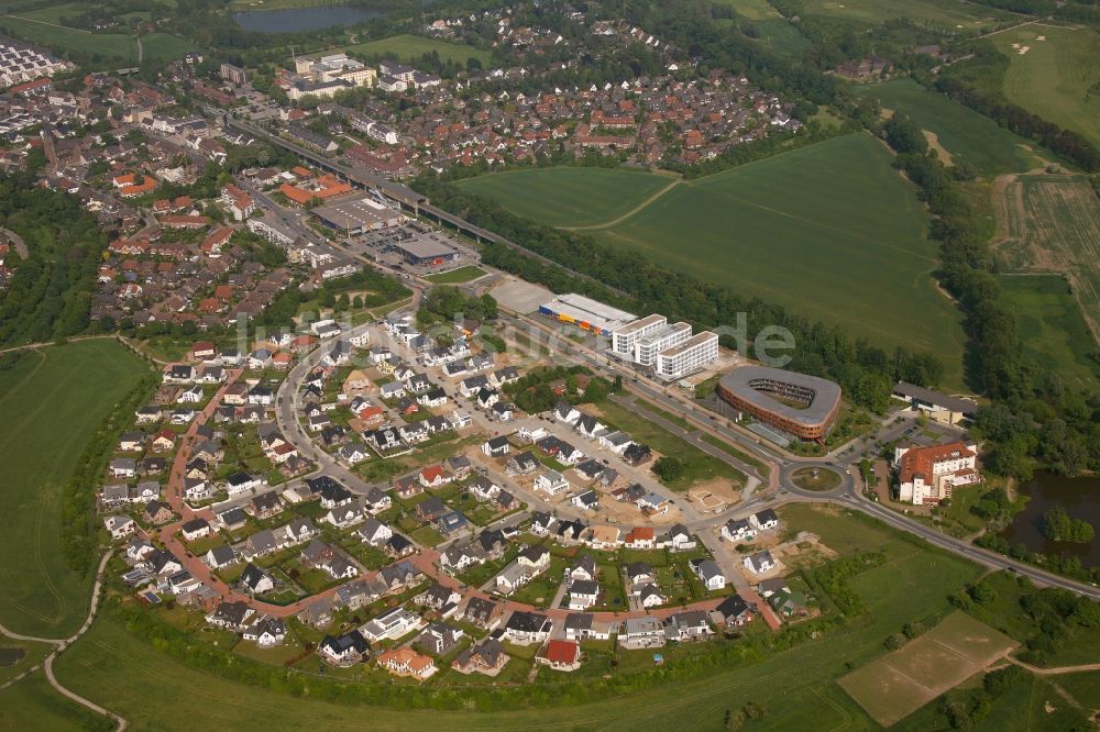 Duisburg aus der Vogelperspektive: Wohngebiet in Duisburg im Bundesland Nordrhein-Westfalen