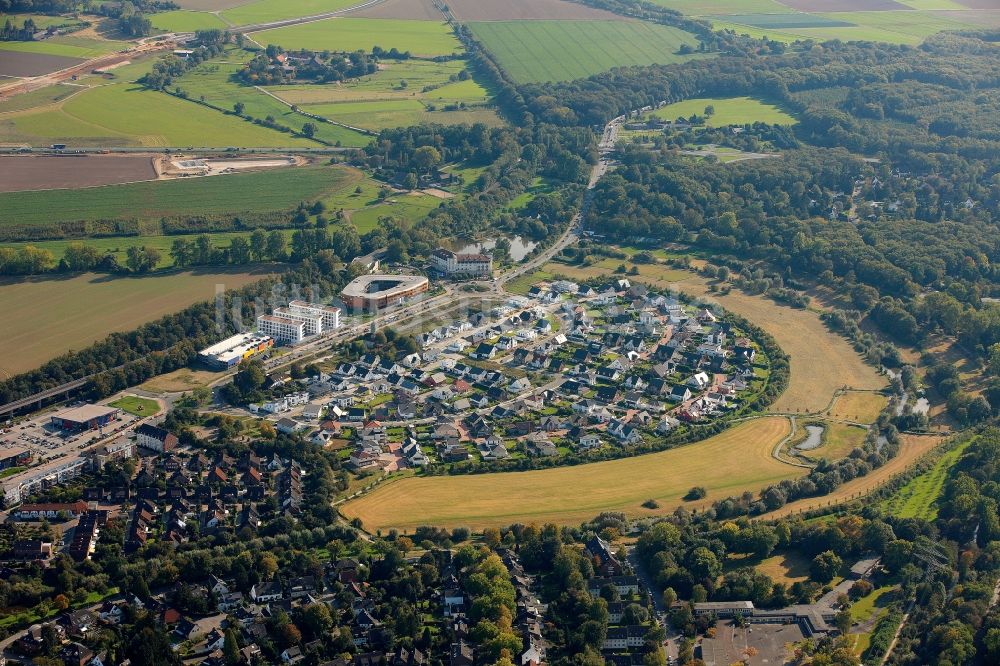 Luftbild Duisburg - Wohngebiet in Duisburg im Bundesland Nordrhein-Westfalen