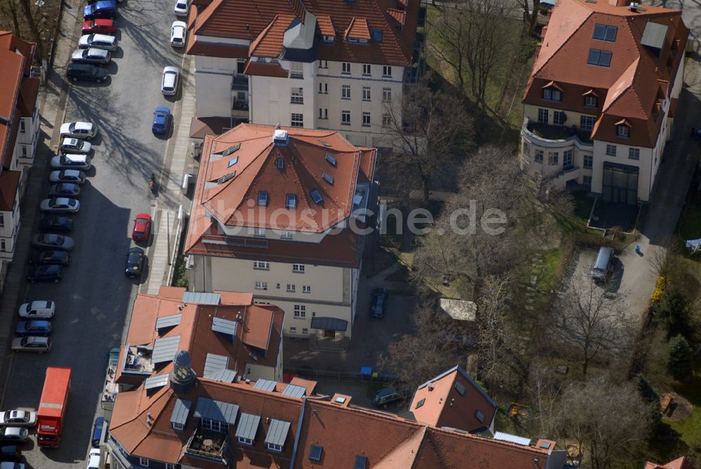 Luftbild Leipzig - Wohngebiet an der Ehrensteinstrasse in Leipzig Gohlis