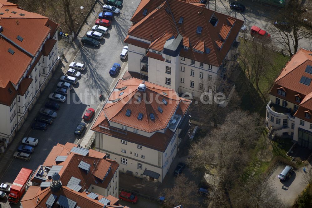 Luftaufnahme Leipzig - Wohngebiet an der Ehrensteinstrasse in Leipzig Gohlis