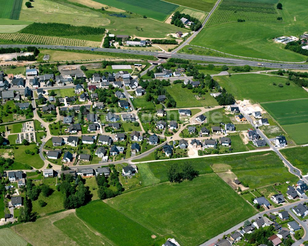 Luftbild Argenthal - Wohngebiet einer Einfamilienhaus- Siedlung in Argenthal im Bundesland Rheinland-Pfalz, Deutschland