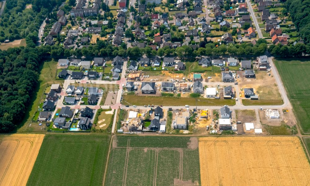 Barkenberg aus der Vogelperspektive: Wohngebiet einer Einfamilienhaus- Siedlung in Barkenberg im Bundesland Nordrhein-Westfalen, Deutschland