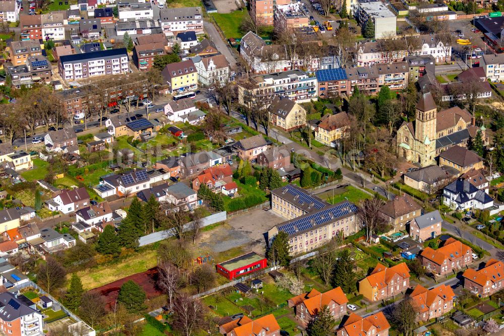 Luftaufnahme Batenbrock - Wohngebiet einer Einfamilienhaus- Siedlung in Batenbrock im Bundesland Nordrhein-Westfalen, Deutschland