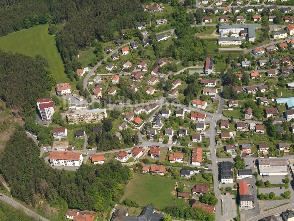 Luftbild Freyung - Wohngebiet einer Einfamilienhaus- Siedlung in Freyung im Bundesland Bayern, Deutschland