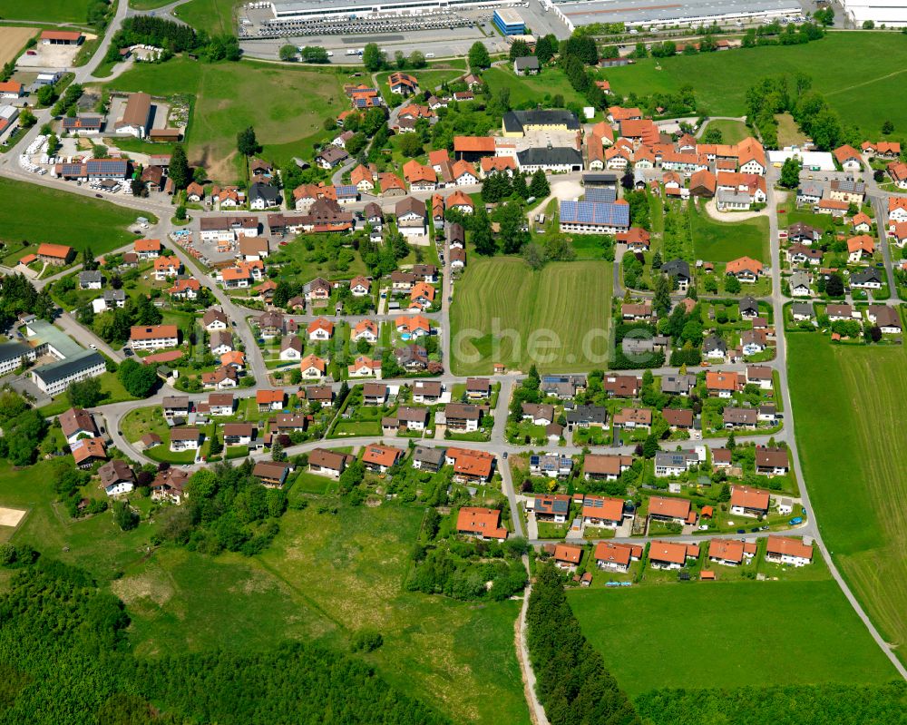 Luftbild Jandelsbrunn - Wohngebiet einer Einfamilienhaus- Siedlung in Jandelsbrunn im Bundesland Bayern, Deutschland