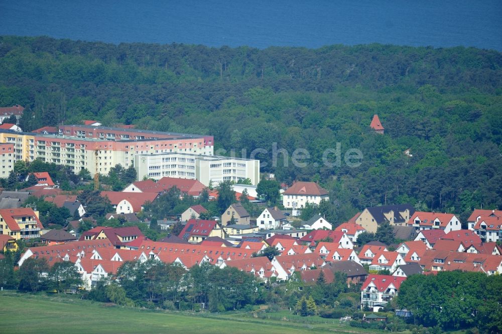 Graal-Müritz von oben - Wohngebiet einer Einfamilienhaus- Siedlung Koppenheide in Graal-Müritz im Bundesland Mecklenburg-Vorpommern, Deutschland