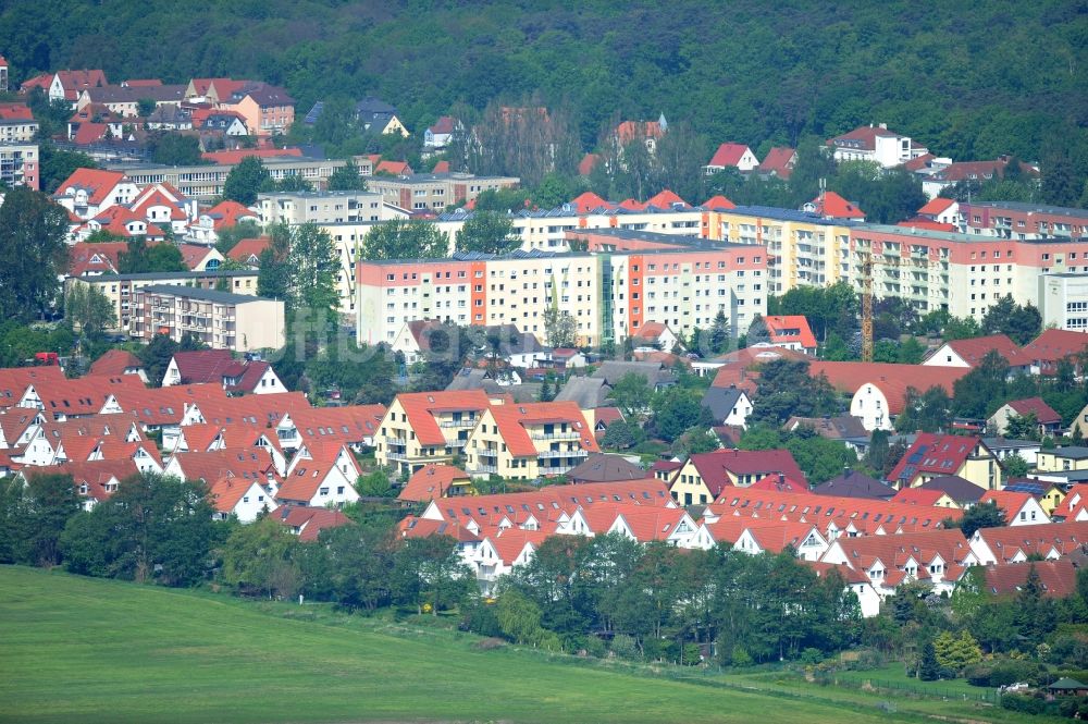 Graal-Müritz aus der Vogelperspektive: Wohngebiet einer Einfamilienhaus- Siedlung Koppenheide in Graal-Müritz im Bundesland Mecklenburg-Vorpommern, Deutschland