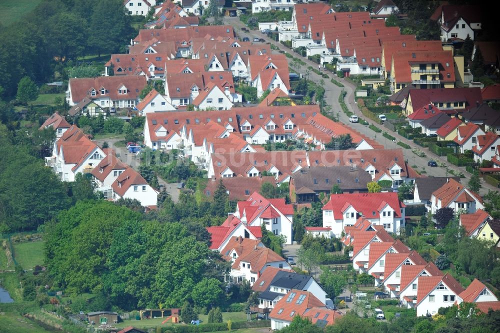 Graal-Müritz von oben - Wohngebiet einer Einfamilienhaus- Siedlung Koppenheide in Graal-Müritz im Bundesland Mecklenburg-Vorpommern, Deutschland