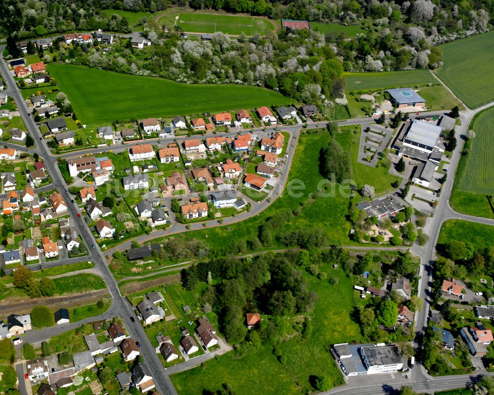 Luftbild Londorf - Wohngebiet einer Einfamilienhaus- Siedlung in Londorf im Bundesland Hessen, Deutschland