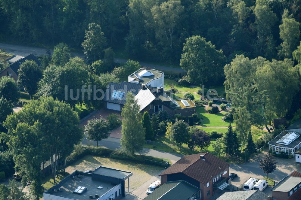 Luftbild Munster - Wohngebiet einer Einfamilienhaus- Siedlung in Munster im Bundesland Niedersachsen