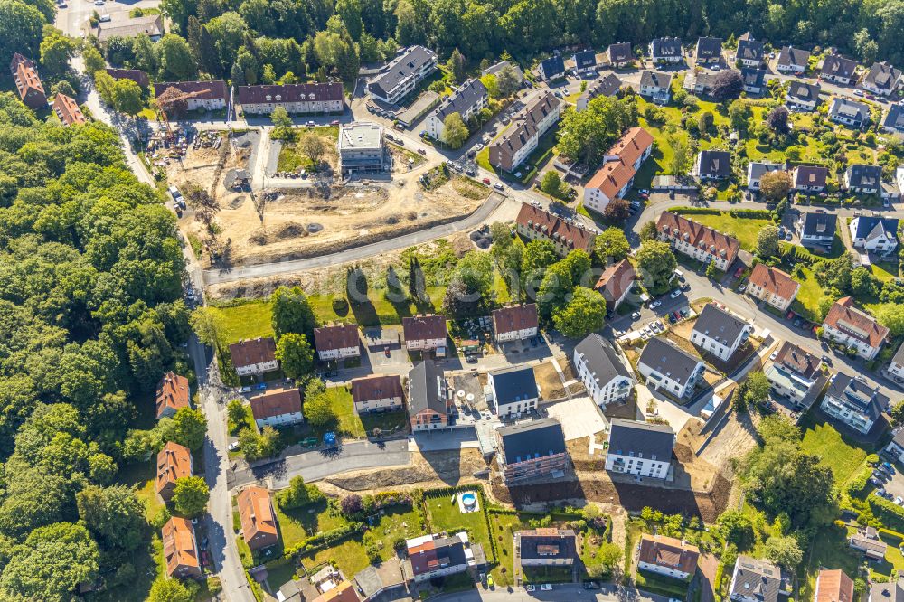 Luftbild Neheim - Wohngebiet einer Einfamilienhaus- Siedlung in Neheim im Bundesland Nordrhein-Westfalen, Deutschland