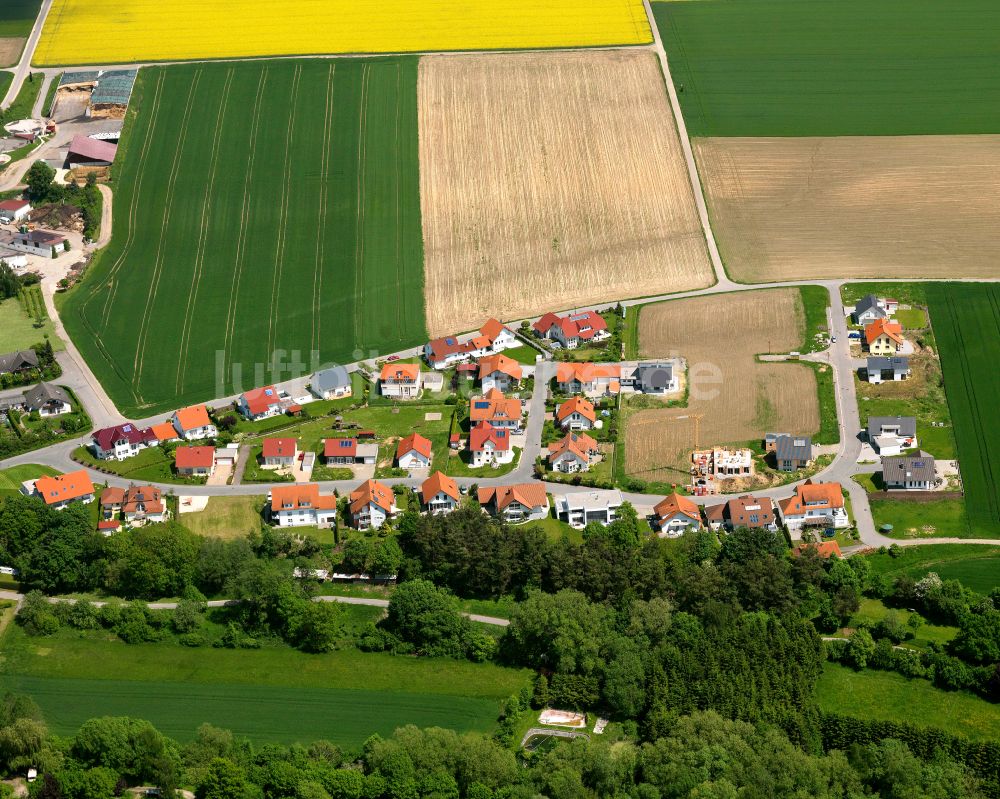 Luftaufnahme Neufra - Wohngebiet einer Einfamilienhaus- Siedlung in Neufra im Bundesland Baden-Württemberg, Deutschland