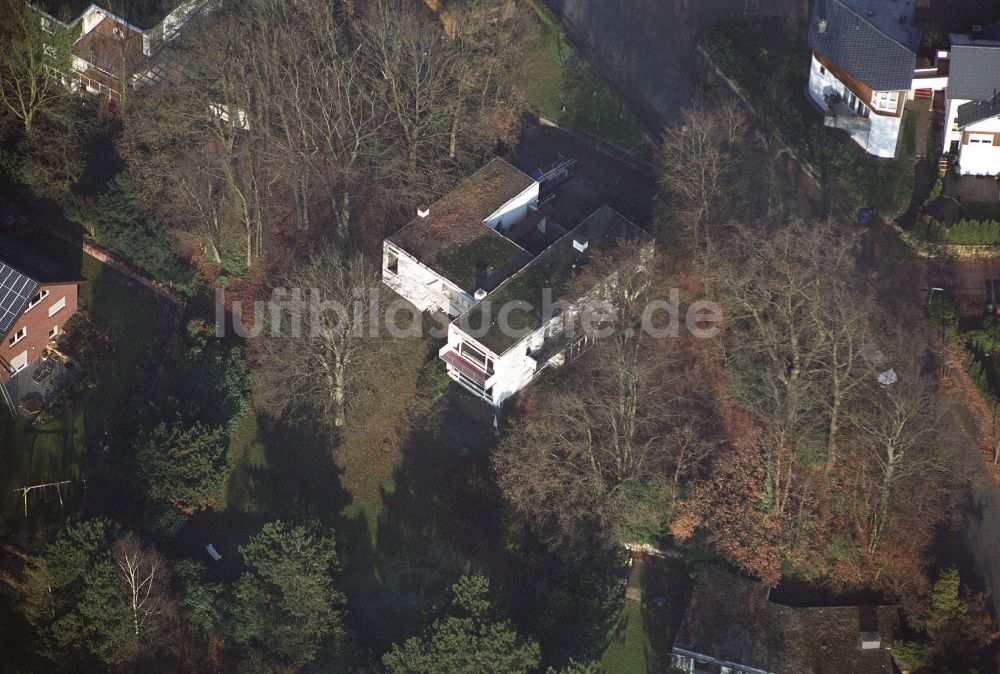 Ibbenbüren von oben - Wohngebiet einer Einfamilienhaus- Siedlung im Ortsteil Schafberg in Ibbenbüren im Bundesland Nordrhein-Westfalen, Deutschland