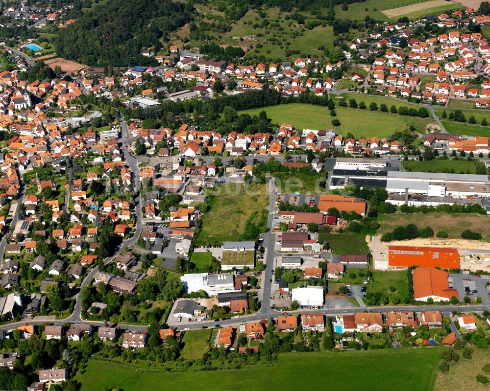 Luftbild Reichelsheim (Odenwald) - Wohngebiet einer Einfamilienhaus- Siedlung in Reichelsheim (Odenwald) im Bundesland Hessen, Deutschland