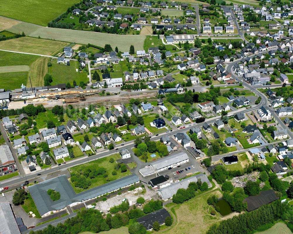 Sohren aus der Vogelperspektive: Wohngebiet einer Einfamilienhaus- Siedlung in Sohren im Bundesland Rheinland-Pfalz, Deutschland