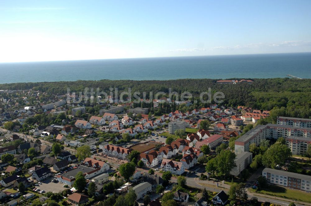 Graal-Müritz von oben - Wohngebiet Eselswiese im Ostseeheilbad Graal-Müritz