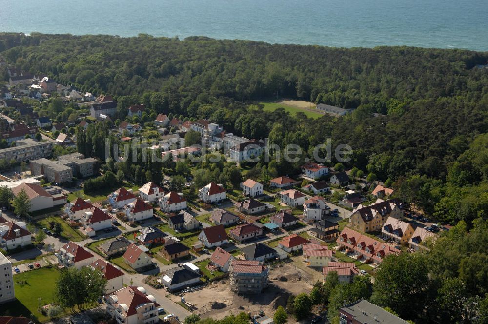 Graal-Müritz von oben - Wohngebiet Eselswiese im Ostseeheilbad Graal-Müritz