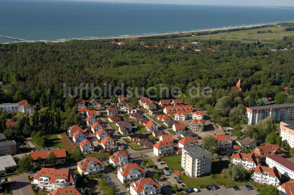 Luftaufnahme Graal-Müritz - Wohngebiet Eselswiese im Ostseeheilbad Graal-Müritz