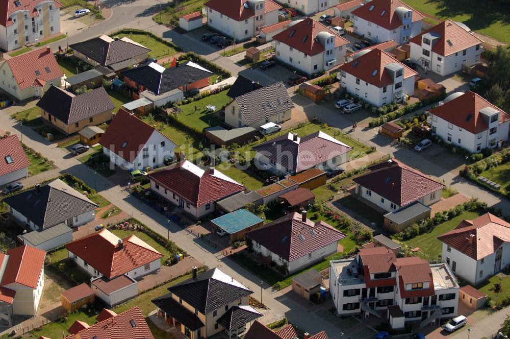 Graal-Müritz von oben - Wohngebiet Eselswiese im Ostseeheilbad Graal-Müritz