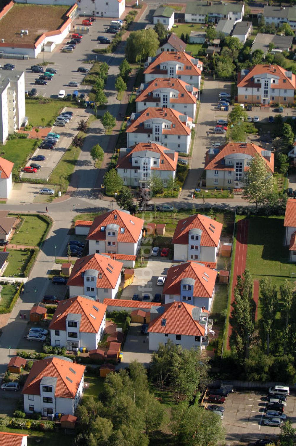 Luftaufnahme Graal-Müritz - Wohngebiet Eselswiese im Ostseeheilbad Graal-Müritz