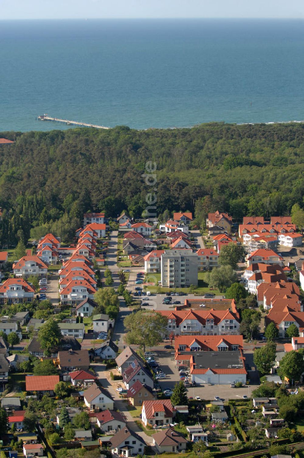 Luftbild Graal-Müritz - Wohngebiet Eselswiese im Ostseeheilbad Graal-Müritz