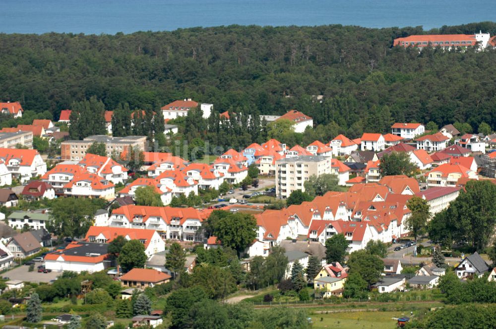 Luftaufnahme Ostseebad Graal-Müritz - Wohngebiet Eselswiese im Ostseeheilbad Graal-Müritz