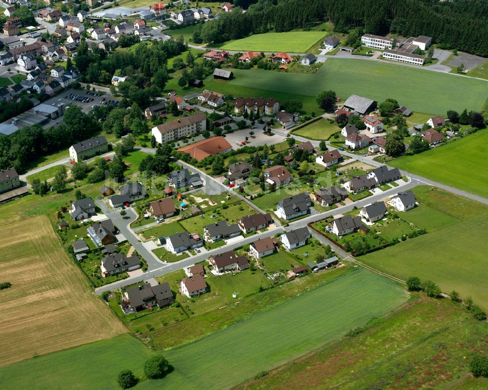 Luftbild Geroldsgrün - Wohngebiet am Feldrand in Geroldsgrün im Bundesland Bayern, Deutschland