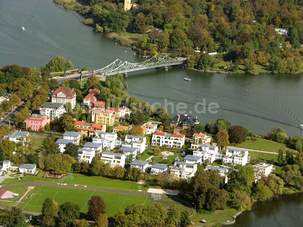 Luftbild Potsdam - Wohngebiet am Glienicker Horn