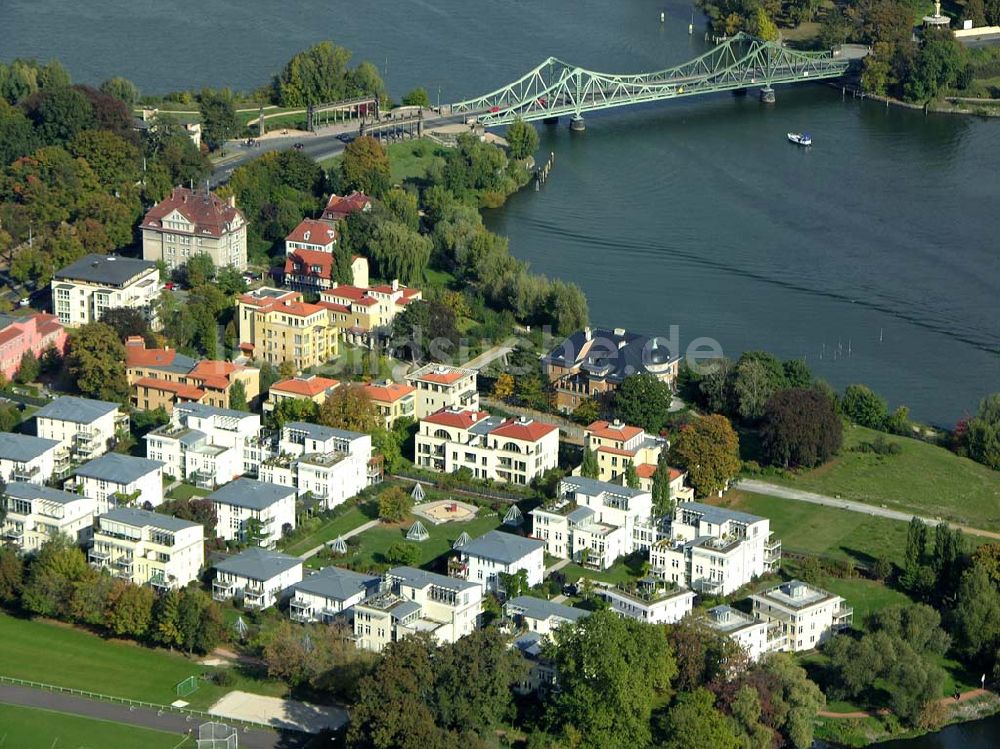 Luftaufnahme Potsdam - Wohngebiet am Glienicker Horn