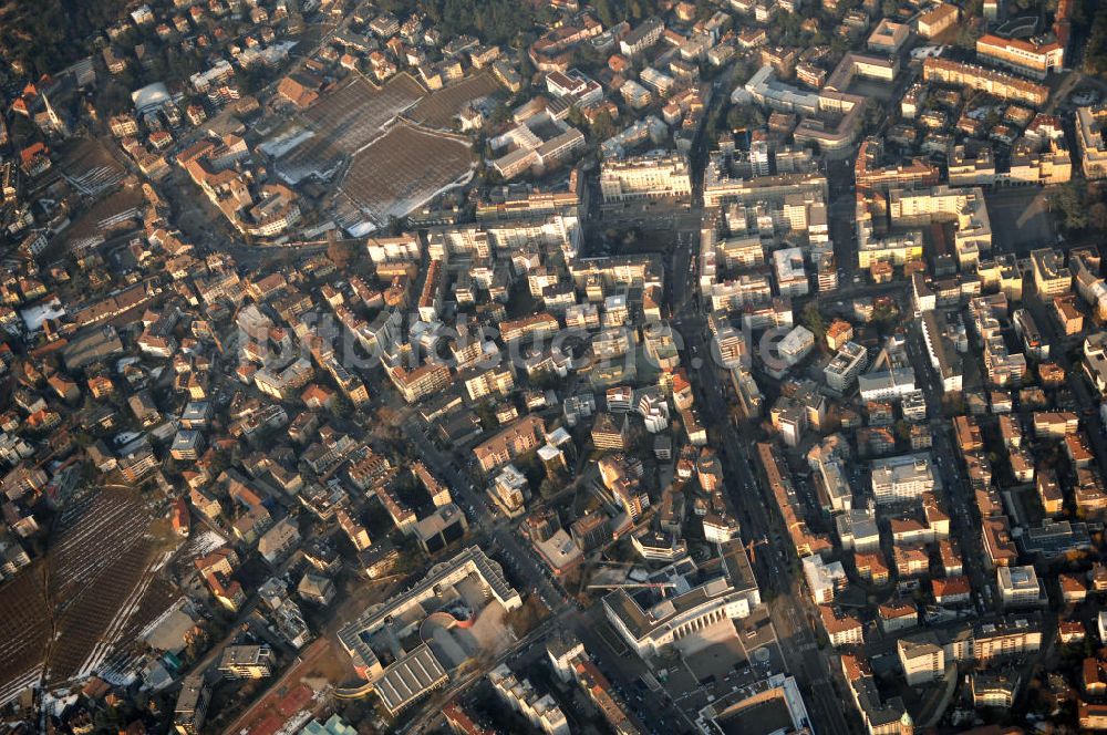 Luftbild Bozen - Wohngebiet Gries-Quirein zwischen Mazzininiplatz und Gerichtsplatz in Bozen (Bolzano) in Italien