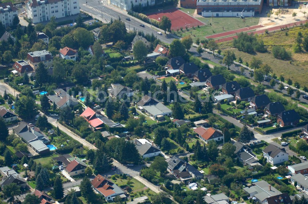 Luftbild Berlin - Wohngebiet Karow in Berlin