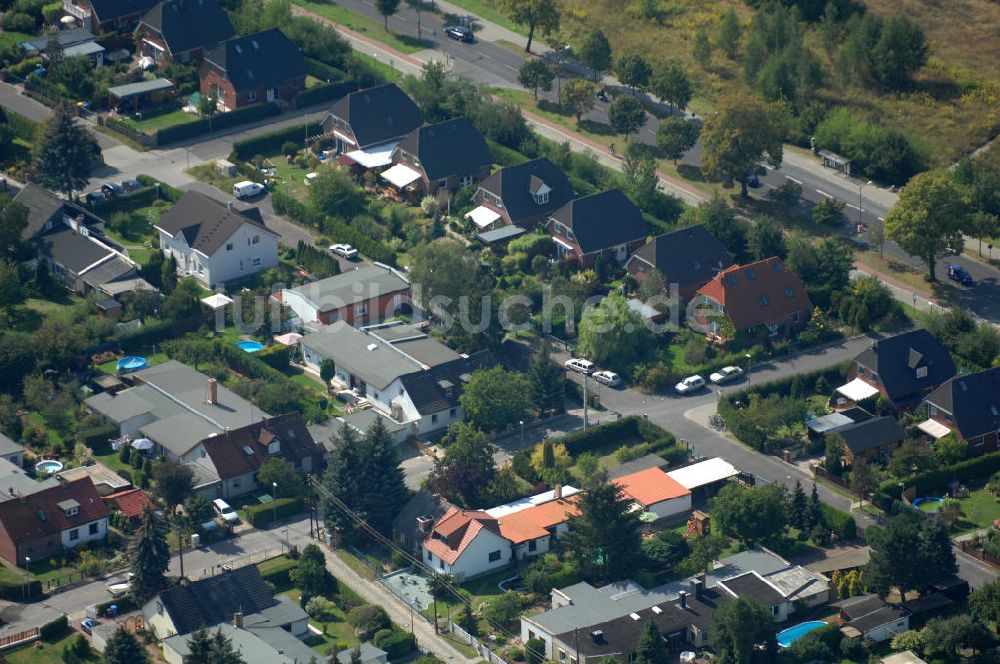 Luftaufnahme Berlin - Wohngebiet Karow in Berlin