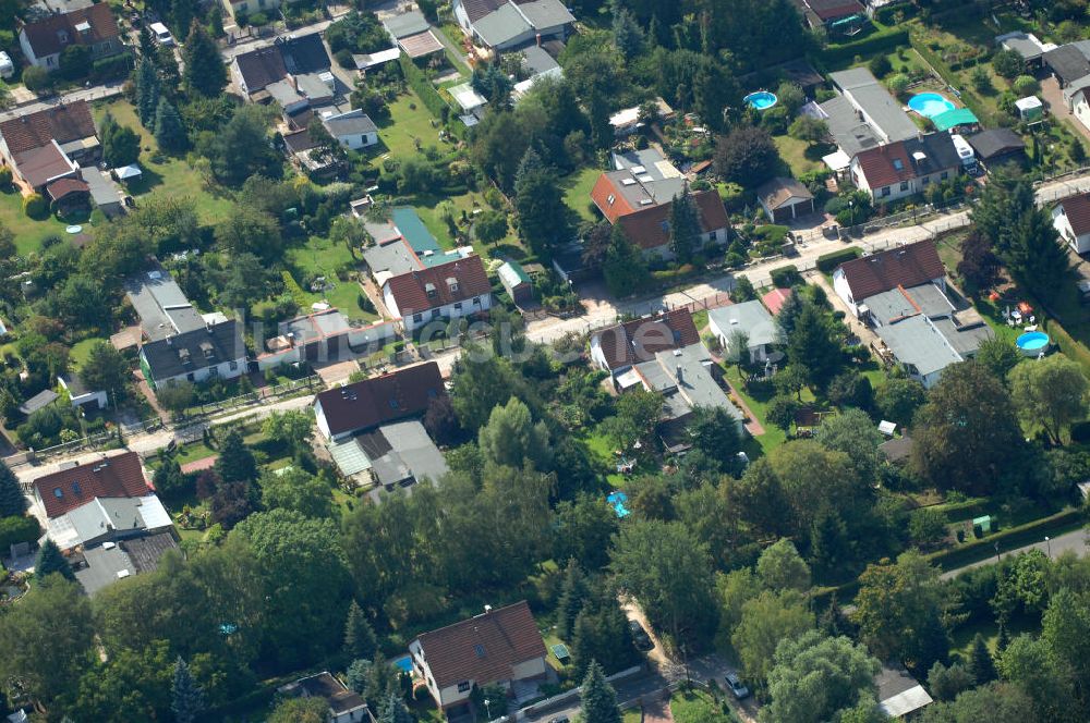 Luftaufnahme Berlin - Wohngebiet Karow in Berlin