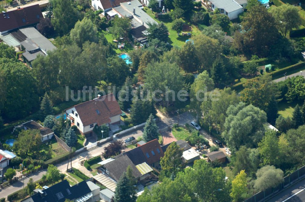 Luftaufnahme Berlin - Wohngebiet Karow in Berlin