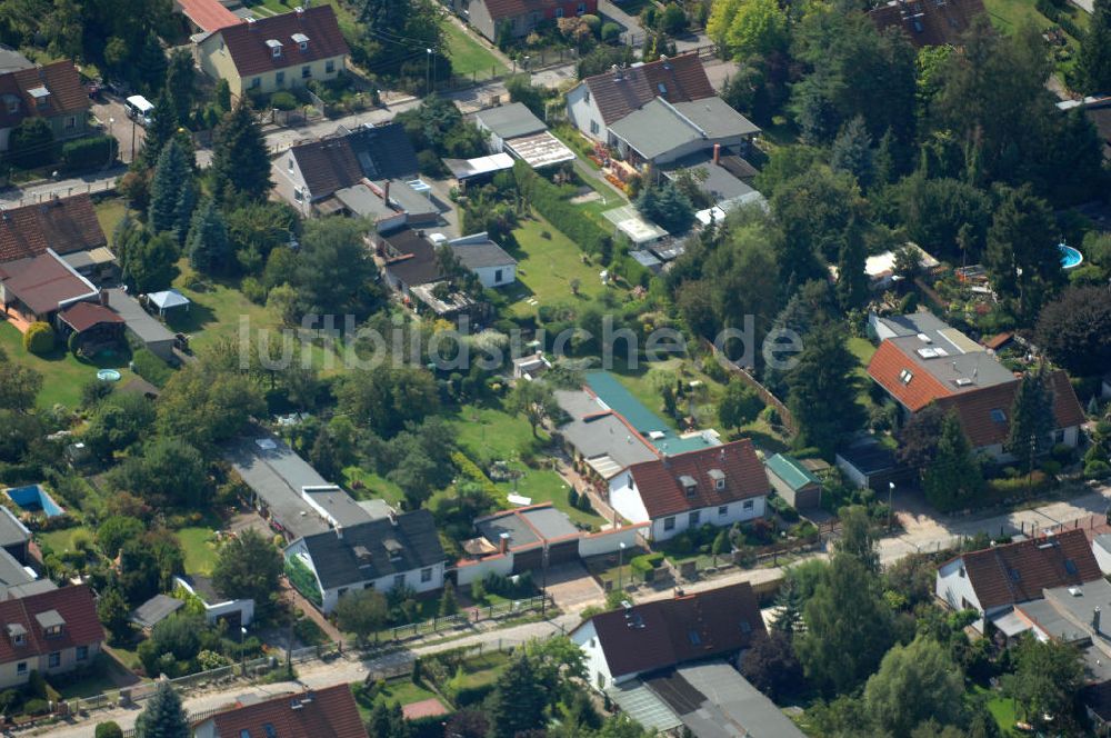 Berlin von oben - Wohngebiet Karow in Berlin