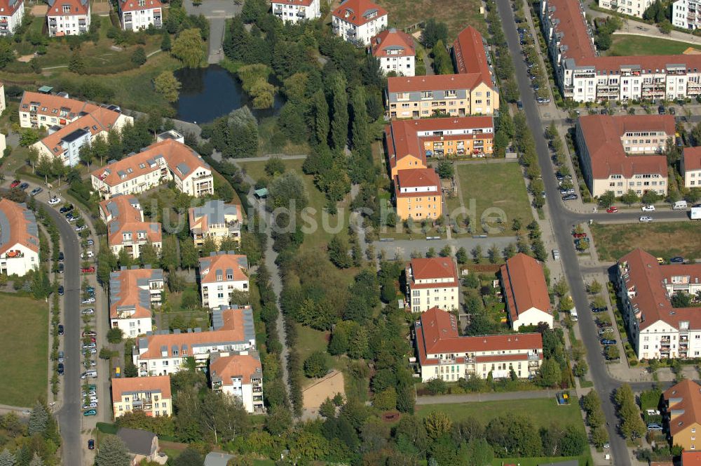 Luftaufnahme Berlin - Wohngebiet Karow-Nord in Berlin