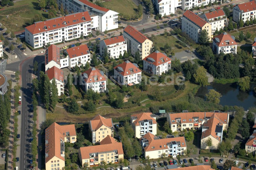 Luftbild Berlin - Wohngebiet Karow-Nord in Berlin