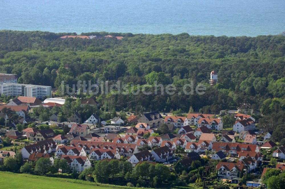 Graal-Müritz aus der Vogelperspektive: Wohngebiet Koppenheide der HAWO Bauträger KG in unmittelbarer Strandnähe im Ostseeheilbad Graal-Müritz