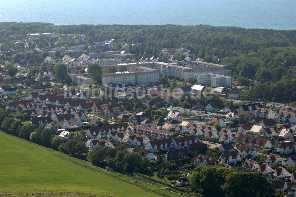 Luftaufnahme Graal-Müritz - Wohngebiet Koppenheide der HAWO Bauträger KG in unmittelbarer Strandnähe im Ostseeheilbad Graal-Müritz