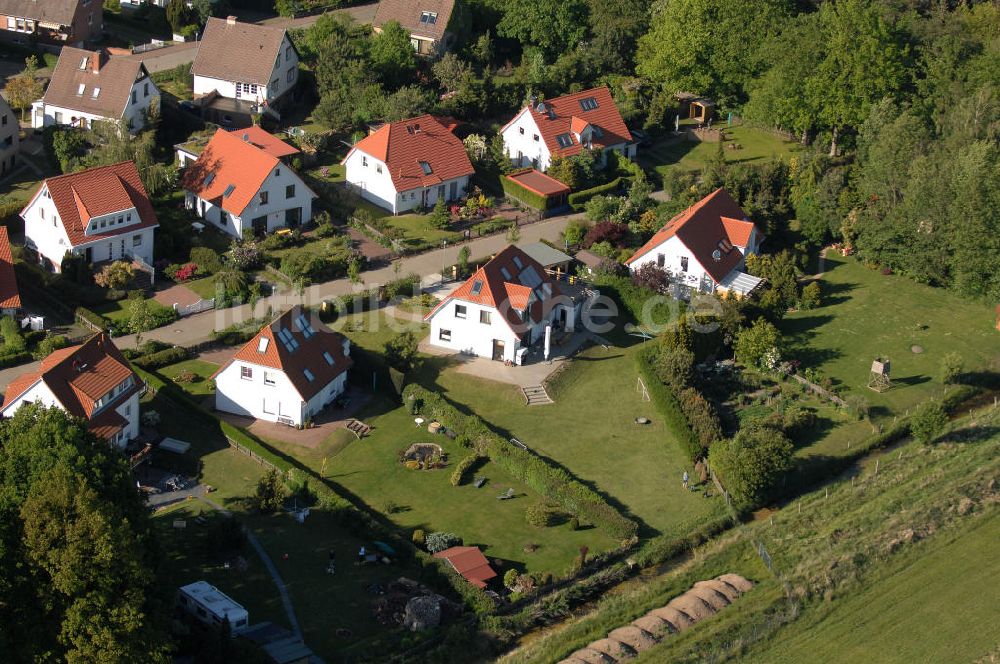 Luftaufnahme Graal-Müritz - Wohngebiet Koppenheide der HAWO Bauträger KG in unmittelbarer Strandnähe im Ostseeheilbad Graal-Müritz