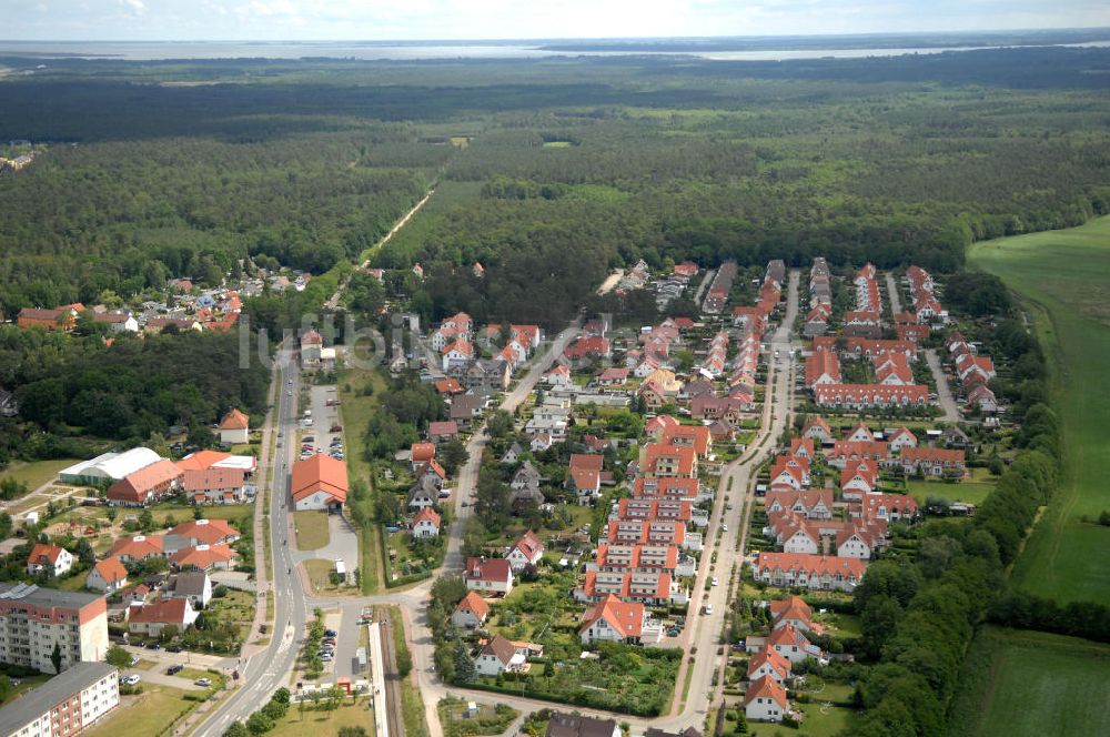 Ostseebad Graal-Müritz aus der Vogelperspektive: Wohngebiet Koppenheide der HAWO Bauträger KG in unmittelbarer Strandnähe im Ostseeheilbad Graal-Müritz