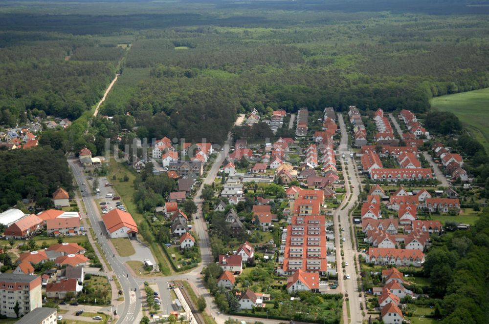 Ostseebad Graal-Müritz aus der Vogelperspektive: Wohngebiet Koppenheide der HAWO Bauträger KG in unmittelbarer Strandnähe im Ostseeheilbad Graal-Müritz