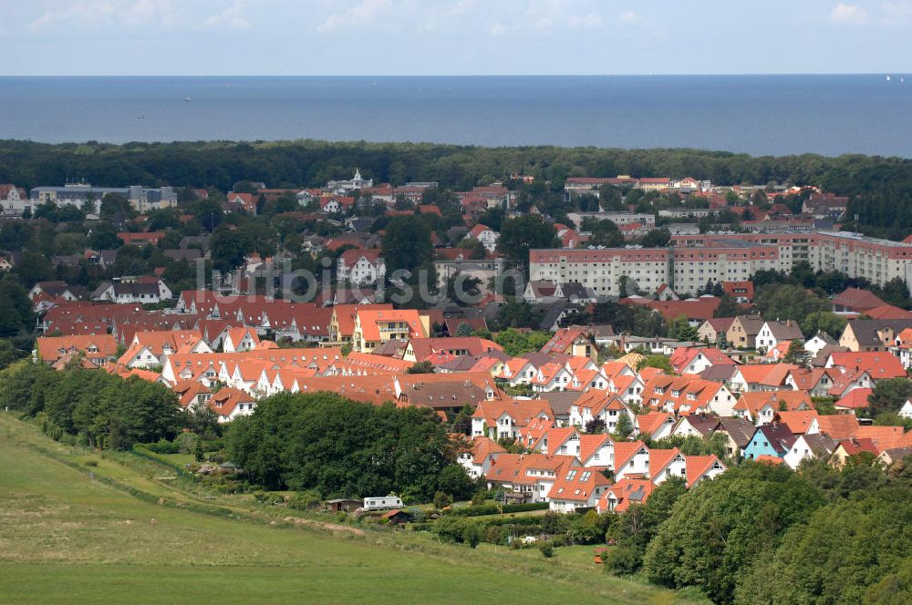 Luftbild Ostseebad Graal-Müritz - Wohngebiet Koppenheide der HAWO Bauträger KG in unmittelbarer Strandnähe im Ostseeheilbad Graal-Müritz