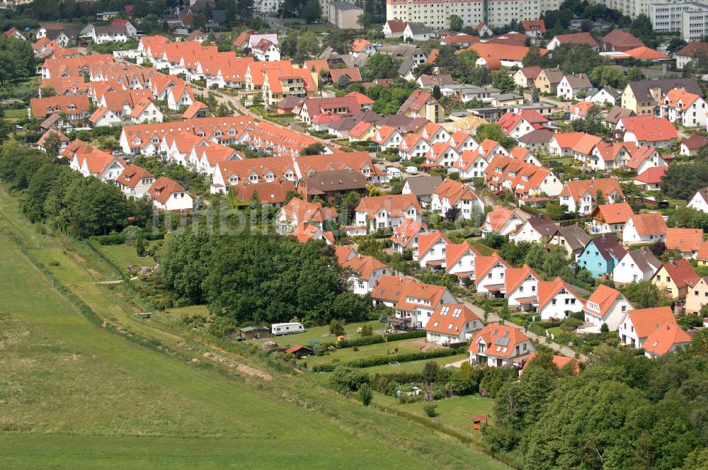 Luftbild Ostseebad Graal-Müritz - Wohngebiet Koppenheide der HAWO Bauträger KG in unmittelbarer Strandnähe im Ostseeheilbad Graal-Müritz