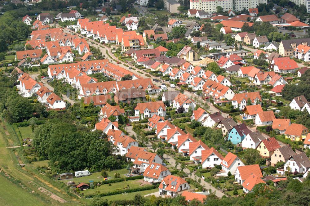 Luftaufnahme Ostseebad Graal-Müritz - Wohngebiet Koppenheide der HAWO Bauträger KG in unmittelbarer Strandnähe im Ostseeheilbad Graal-Müritz